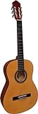 4/4 GITARRE - KONZERTGITARRE - CLASSIC - NATUR - DECKE LINDENHOLZ - ENDKNOPF - INSTRUMENT - C22