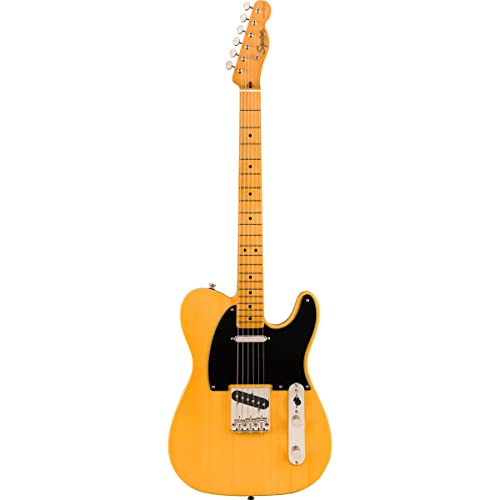 Fender Vibe '50s Telecaster, Ahorn-Griffbrett, Butterscotch Blondine, 0374030550, Full