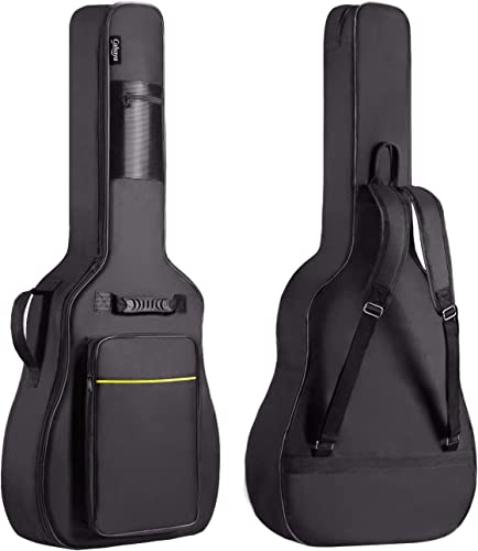 CAHAYA Gitarrentasche Akustikgitarre Gig Bag Guitar Case wasserdicht gepolsterte Gitarre Rucksack Verdickte Gitarrentasche für 39 40 41 Zoll Gitarren...