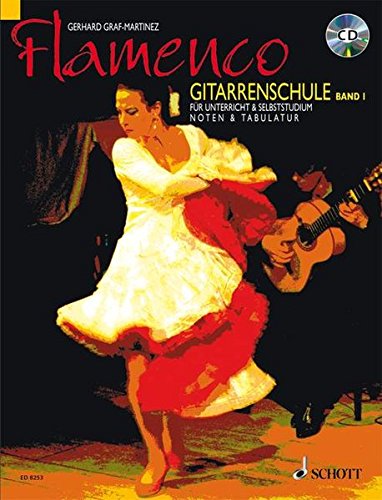 Flamenco Gitarrenschule. Bd.1, mit...