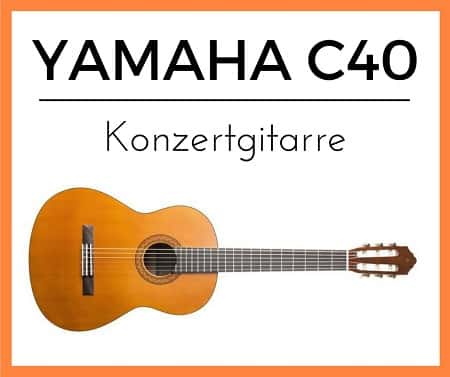 Yamaha C40 Konzertgitarre