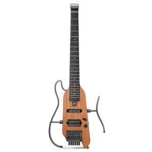 Donner HUSH-X  E-Gitarre Traveler Gitarre Ultra-Light für Unterwegs - Natürlich / Gitarre