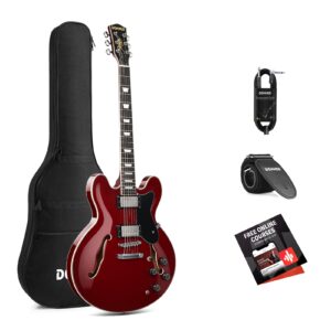 Donner DJP-1000 Jazz-E-Gitarre - DJP-1000R / Gitarre